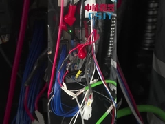 Elevadora eléctrica de montacargas en el lugar de rotación Control del ángulo de precisión es alta