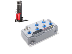 La carretilla eléctrica transporta automáticamente 2 toneladas de carga