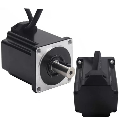 Motor servo servo del motor los 0.64N.M Incremental Encoder DC del AGV 48 voltios con el freno para el robot de la entrega