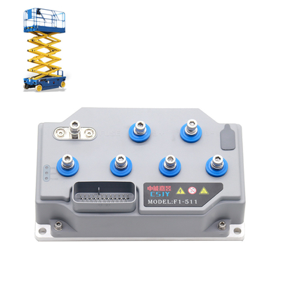 Medio ambiente hostil Motor de accionamiento eléctrico de carretilla elevadora adaptado a servomotores de corriente continua de 48 V con 1.5KW a 2.5KW Tipo de codificador incremental