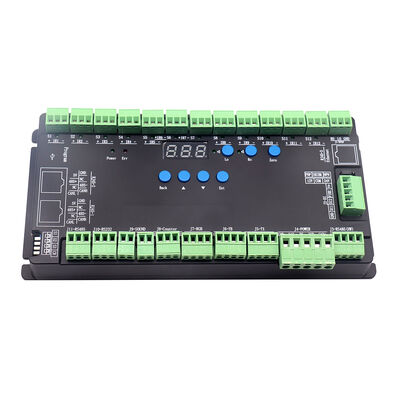 Placa base de control de puerta batiente de metro de alta seguridad equipada con 24 pares de sensores infrarrojos, compatible con protocolo RS232, RS485 y CAN