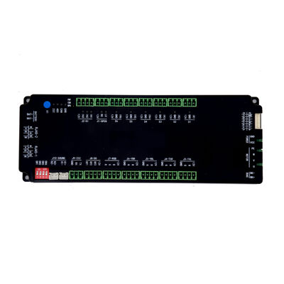 Controlador de barrera peatonal ultraestrecha de 75 mm - Unidad servo integrada, entrada IR de 6 pares, salida de voz y RGB