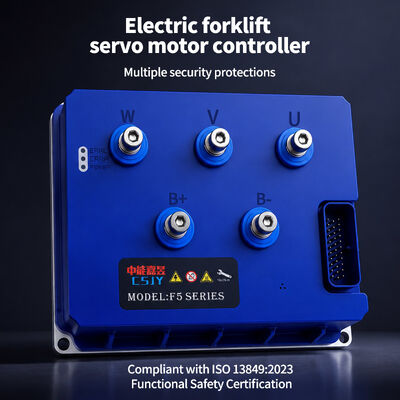 Controlador de montacargas eléctrico certificado SGS de seguridad funcional RS485 CAN IP67 de 24V~96V, conductor de ahorro de energía y alta eficiencia