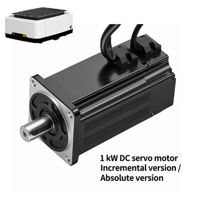 Motor servo de 1000W y 48VDC a 3000RPM con par pico de 9.56Nm para rueda de dirección de robot móvil
