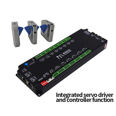 Controlador de servomotor de torniquete, codificador incremental, retroalimentación, anti-intrusión forzada, apertura de puerta sin energía para acceso a estaciones y edificios