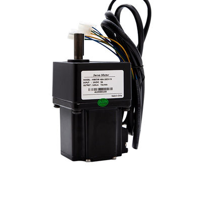 2400 líneas motor servo de 40W BLDC con el codificador de la caja de cambios 12000