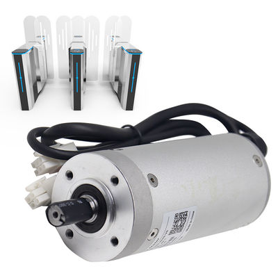 Motor de servocontrol integrado de engranaje de baja temperatura de 24 V CC de 100 W con brida de 59 mm, par máximo de 23 Nm, retroalimentación de codificador de 2400 líneas, motor de accionamiento para barrera de puerta giratoria
