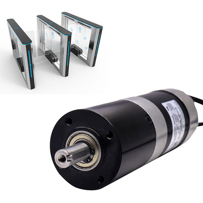 Servo motor de 24 V DC 7.9A 9.3Nm 100RPM Diámetro 57 mm para la puerta de velocidad